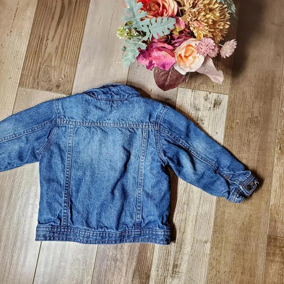 Mayoral Trade Made Blue 100% Denim Jacket Toddler Boys Size 18M - Picture 7 of 13